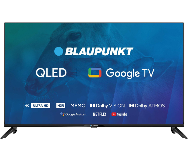 Blaupunkt 65QBG7000 QLED, GOOGLE TV, HDR, DVB-T2/HEVC - 1377893 - zdjęcie